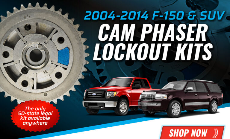 2004-2014 F-150 and SUV Cam Phaser Lockout