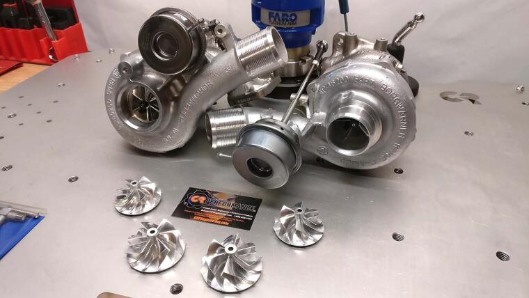 2020-2023 EXPLORER ST 3.0L STAGE 5 46MM UPGRADE TURBO SET