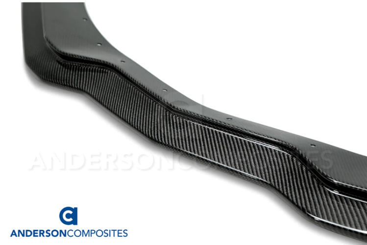 ANDERSON COMPOSITES CARBON FIBER FRONT SPLITTER - 2015-19  C7