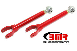 BMR REAR TRAILING ARMS -  W/ROD ENDS - RED