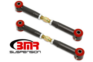 BMR ADJUSTABLE REAR TOE RODS - BLACK