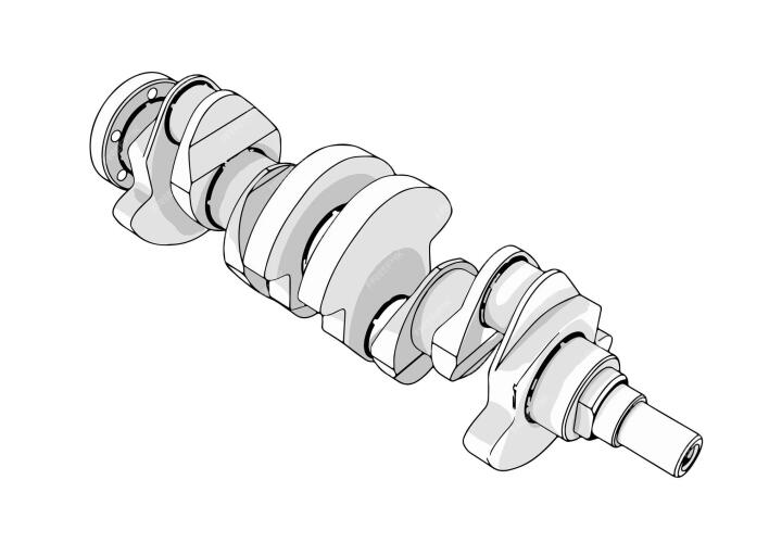 CUSTOMER SUPPLIED CORE CRANKSHAFT TO BE USED