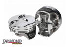 DIAMOND LT2K RACE SERIES PISTON SET - 4.125 BORE - GM GEN V - LT1