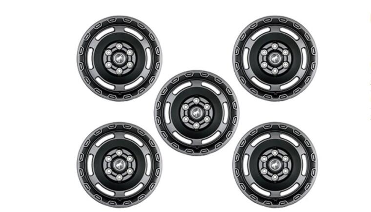 2021-2024 BRONCO EVERGLADES WHEEL KIT -CARBONIZED GRAY