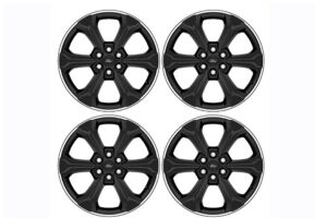 2015-2023 F-150 22" WHEEL KIT -BLACK W MACHINED FACE