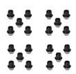 M14 X 1.5 BLACK LUG NUT VEHICLE KIT OF 20