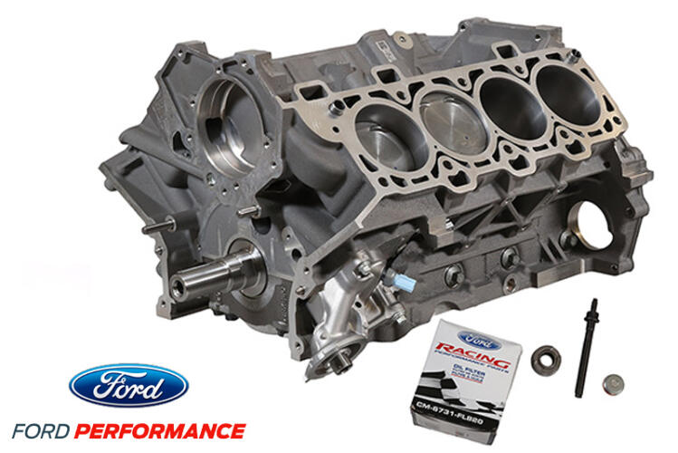 FORD PERFORMANCE SHORT BLOCK - 5.0L COYOTE ALUMINATOR 9.5:1