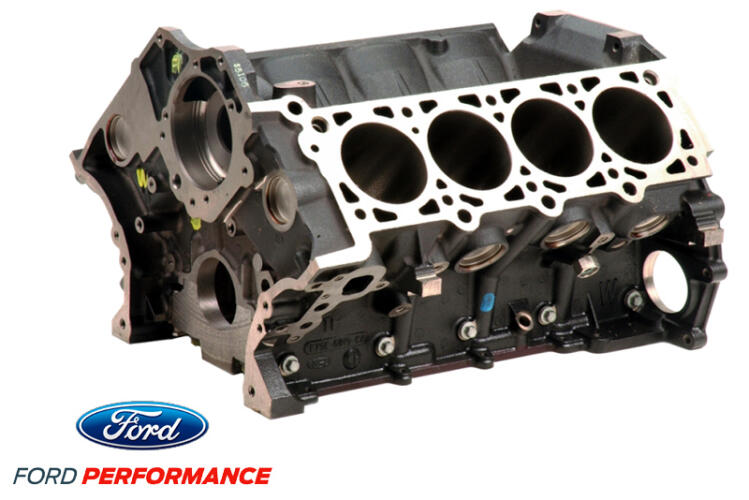 FORD PERFORMANCE CAST IRON ENGINE BLOCK - BOSS 5.0L