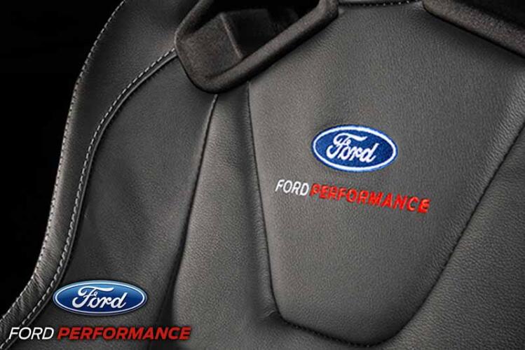 FORD PERFORMANCE LOGO RECARO SEAT SET - 2018-2023 MUSTANG