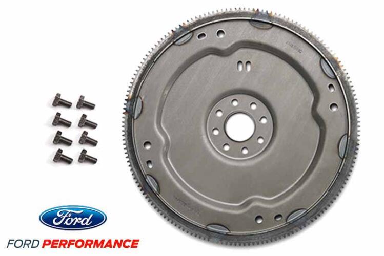 FORD RACING AUTOMATIC TRANSMISSION FLEXPLATE AND BOLTS - 5.0L COYOTE - 6R80