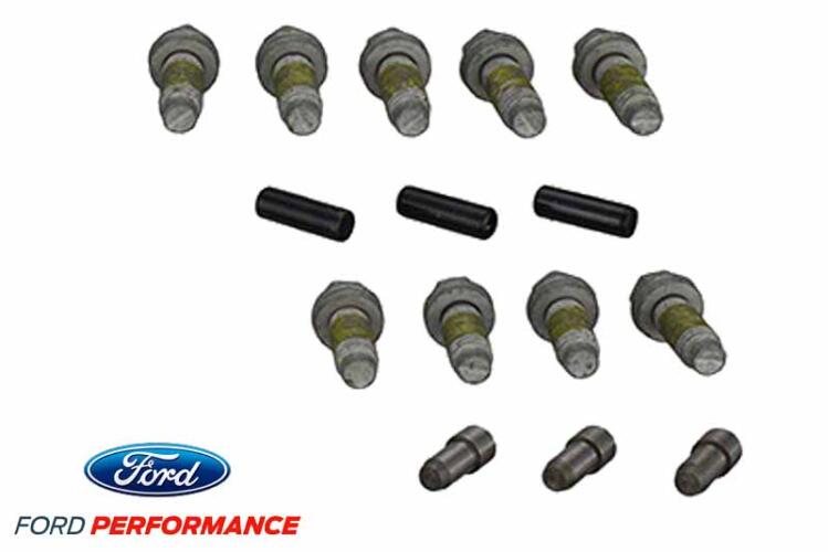 FORD PERFORMANCE PRESSURE PLATE BOLT AND DOWEL KIT - 4.6L & 5.0L COYOTE