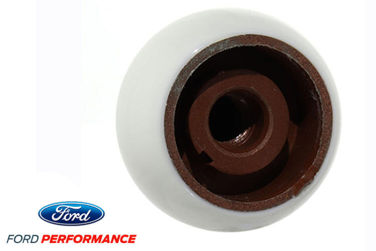 FORD PERFORMANCE WHITE BALL SHIFT KNOB - BULLITT