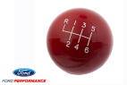 FORD PERFORMANCE 6-SPEED SHIFT KNOB - GT350 - RED