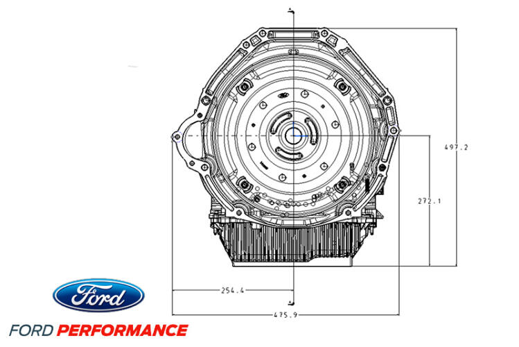 FORD PERFORMANCE POWER MODULE - 7.3L GODZILLA W/10-SPEED AUTOMATIC TRANSMISSION