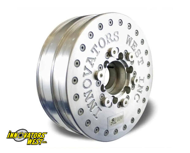 INNOVATORS WEST 8-RIB DAMPER - 15% OVERDRIVE - LS1/LS2/LS3/LS6