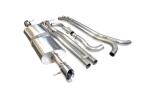 LIVERNOIS MOTORSPORTS 2013-2019 FORD EXPLORER CAT-BACK EXHAUST WITH BLACK TIPS