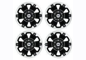 2019-2024 RANGER 18" BLACK MACHINED FACE WHEEL KIT