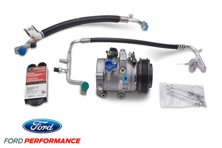 FORD PERFORMANCE ENGINE A/C ADD-ON KIT - 5.0L COYOTE