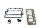 1996-2011 FORD 4.6L IRON BLOCK WINDAGE TRAY/CRANK SCRAPER  COMPLETE KIT