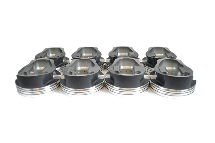 LIVERNOIS MOTORSPORTS GM LS7 SERIES 9.7 TO 1 HIGH PERFORMANCE PISTON SET OF 8