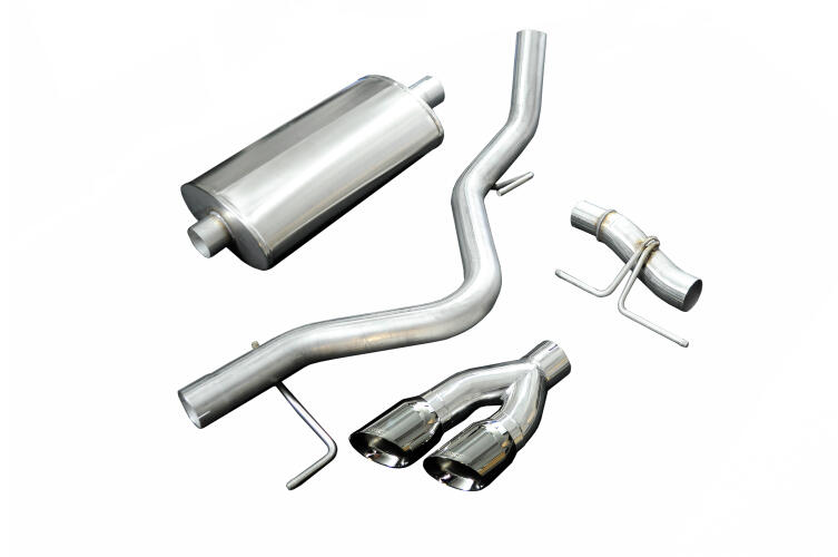 LIVERNOIS MOTORSPORTS 2015-2019 FORD F-150 2.7 & 3.5L ECOBOOST BLACK CATBACK EXHAUST